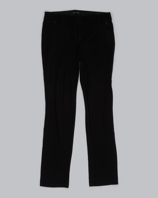 Stretch Viscose Twill Knit Pant