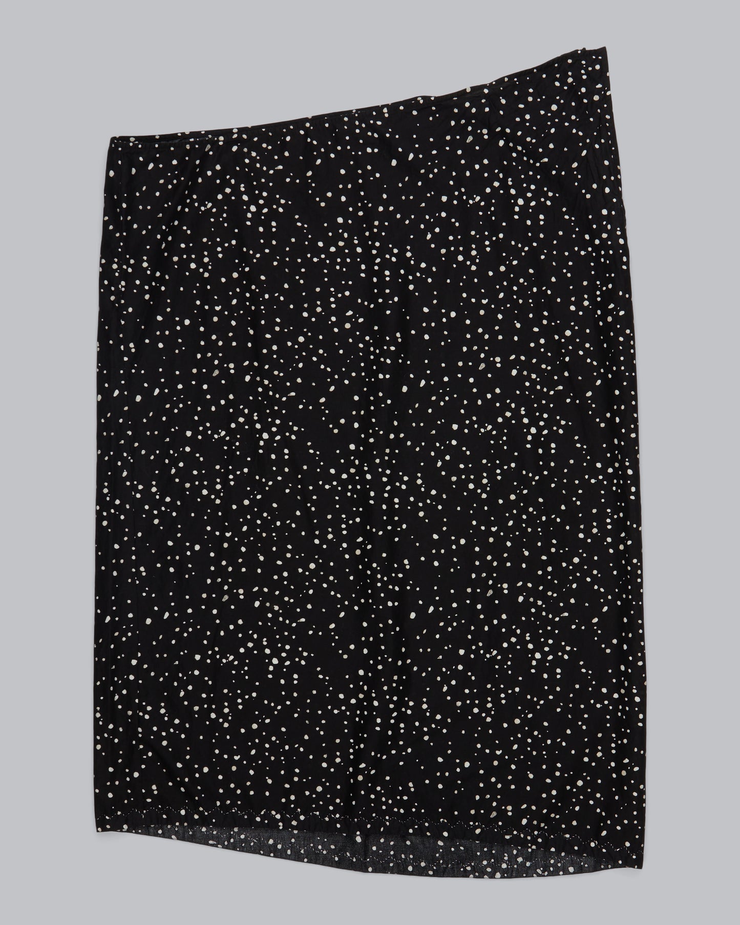 Dot Printed Organic Cotton Skirt