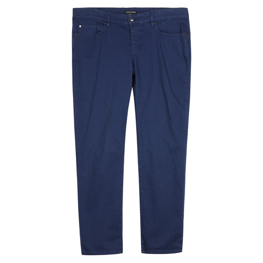 Garment Dyed Organic Cotton Stretch Denim Pant