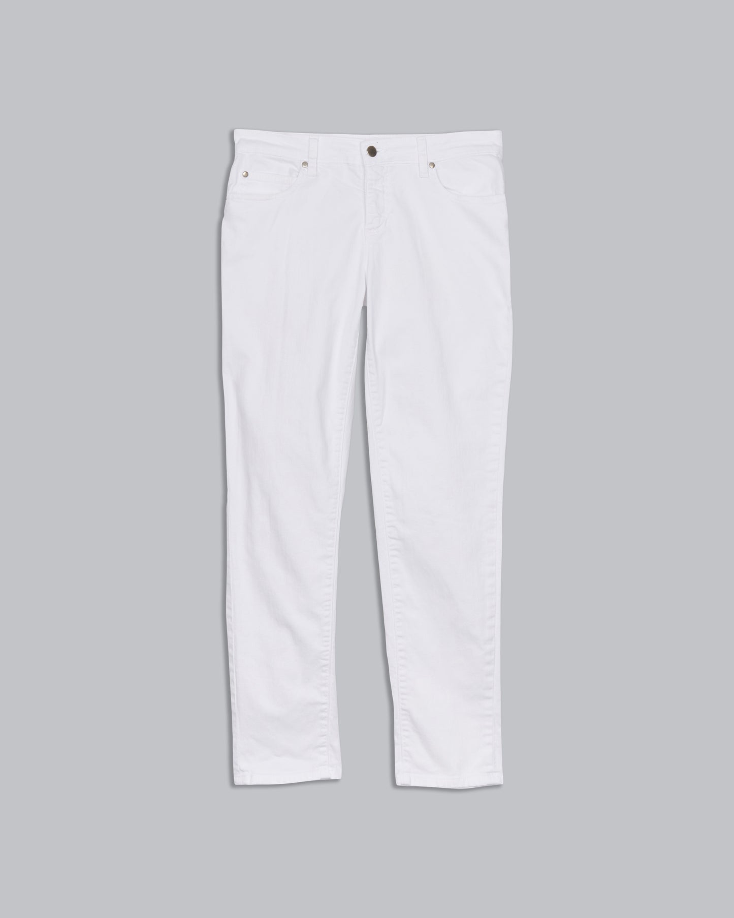 Garment Dyed Organic Cotton Stretch Denim Pant