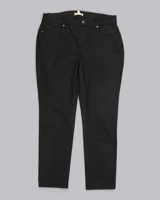 Coated Light Stretchy Denim Pant