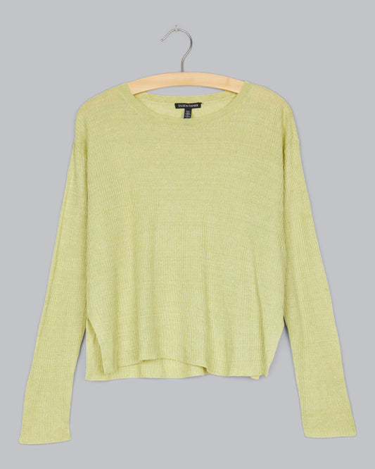 Organic Linen Delave Pullover