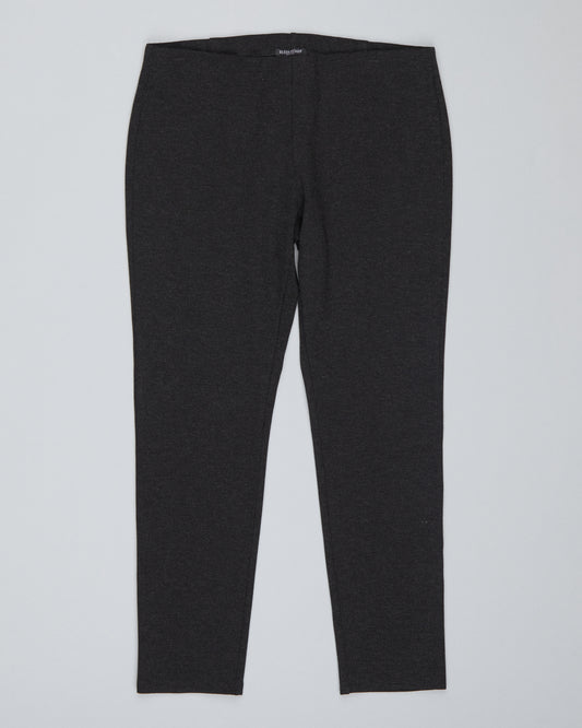 Melanged Viscose Stretch Ponte Pant