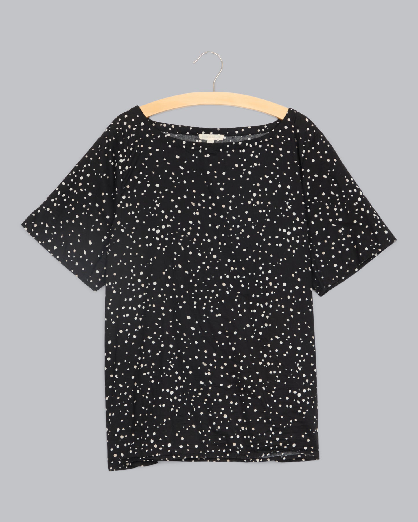 Dot Printed Organic Cotton Shirt