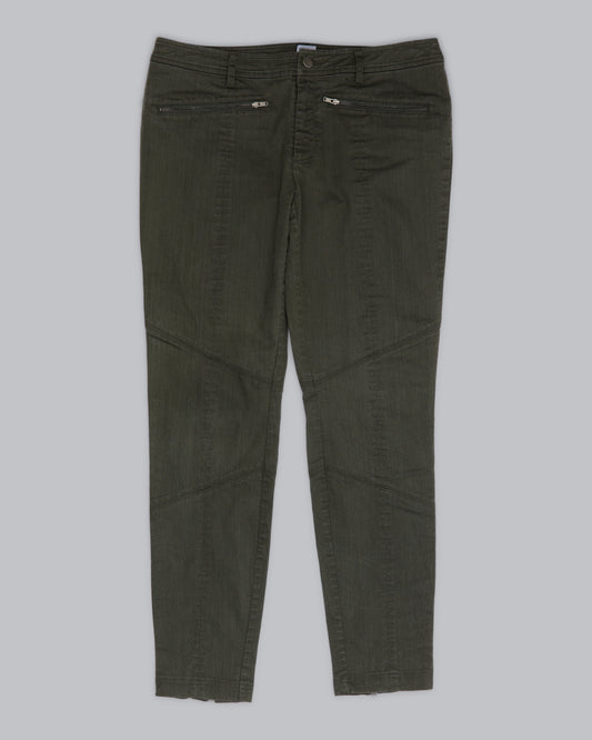 Coated Light Stretchy Denim Pant