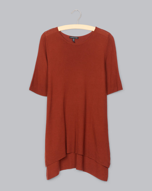 Sleek Tencel Links Pullover