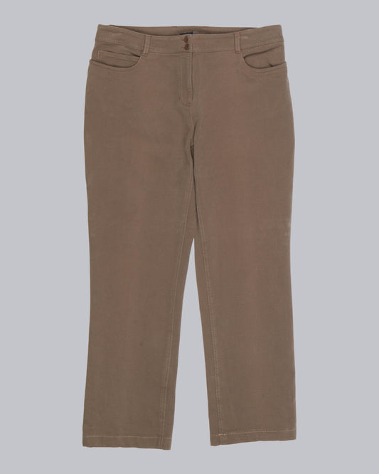 Sueded Stretch Twill Pant