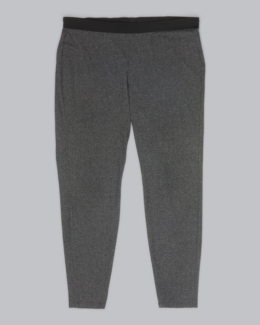 Herringbone Polyester Stretch Pant