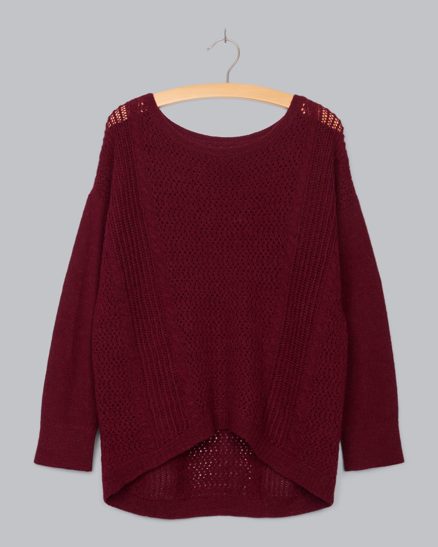 Basket Melange Pullover