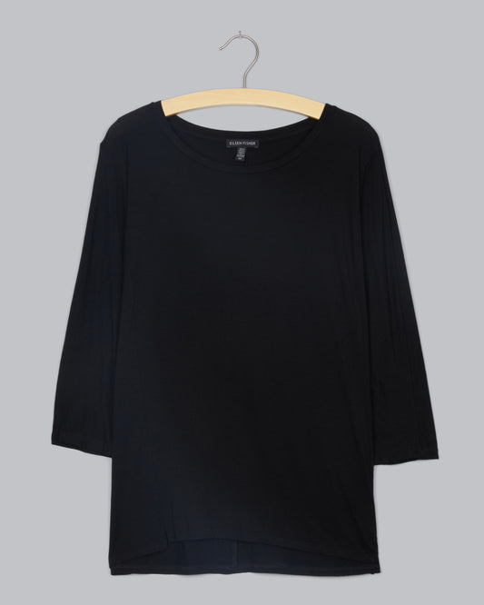 Lightweight Viscose Jersey Tee