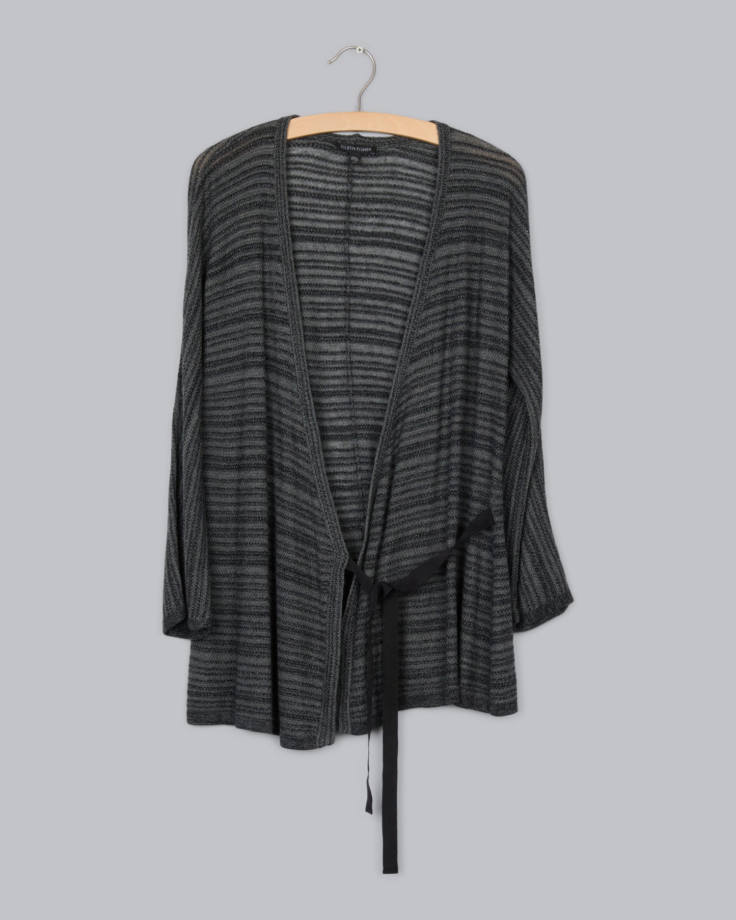 Sleek Tencel Merino Knit Texture Cardigan