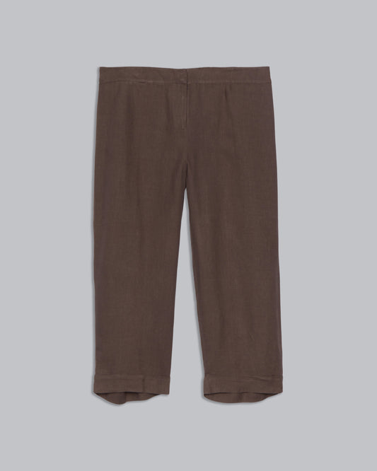 Washed Linen Twill Pant