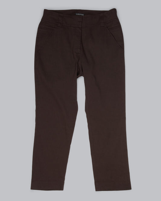 Linen Viscose Stretch Pant