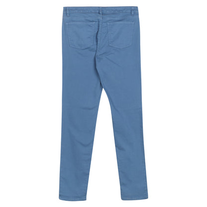 Garment Dyed Organic Cotton Stretch Denim Pant