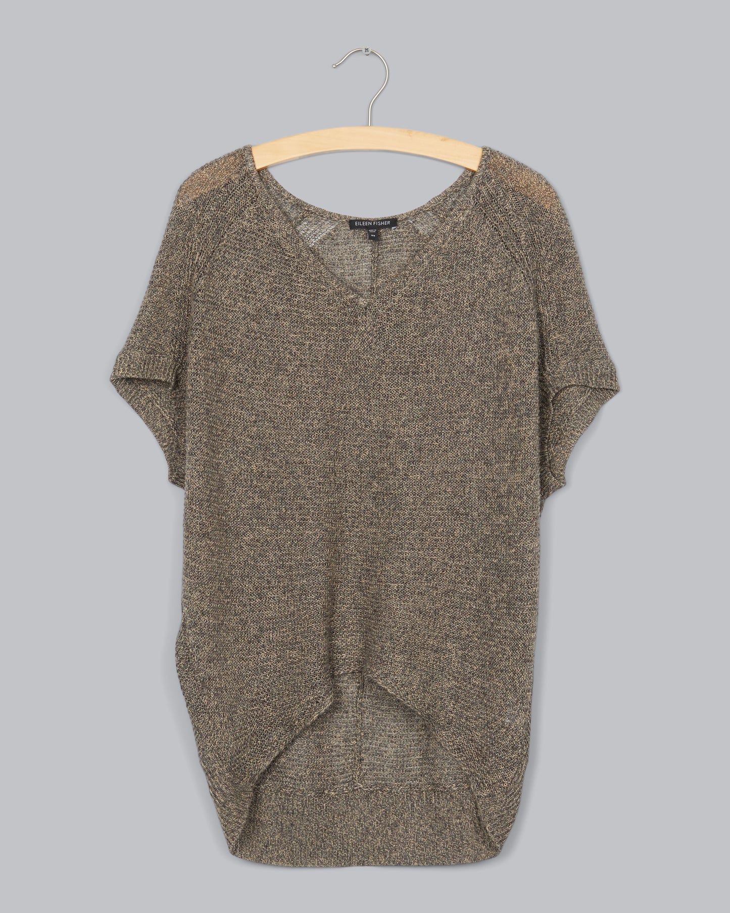 Multi-Tonal Mesh Pullover