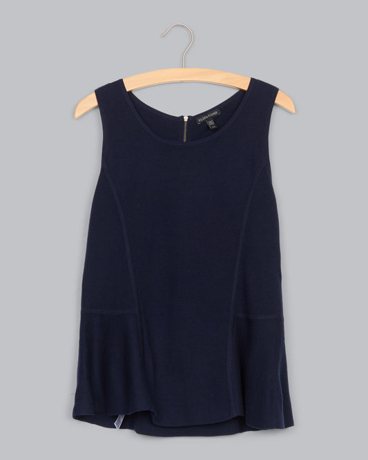 Lightweight Silk Cotton Interlock Tank