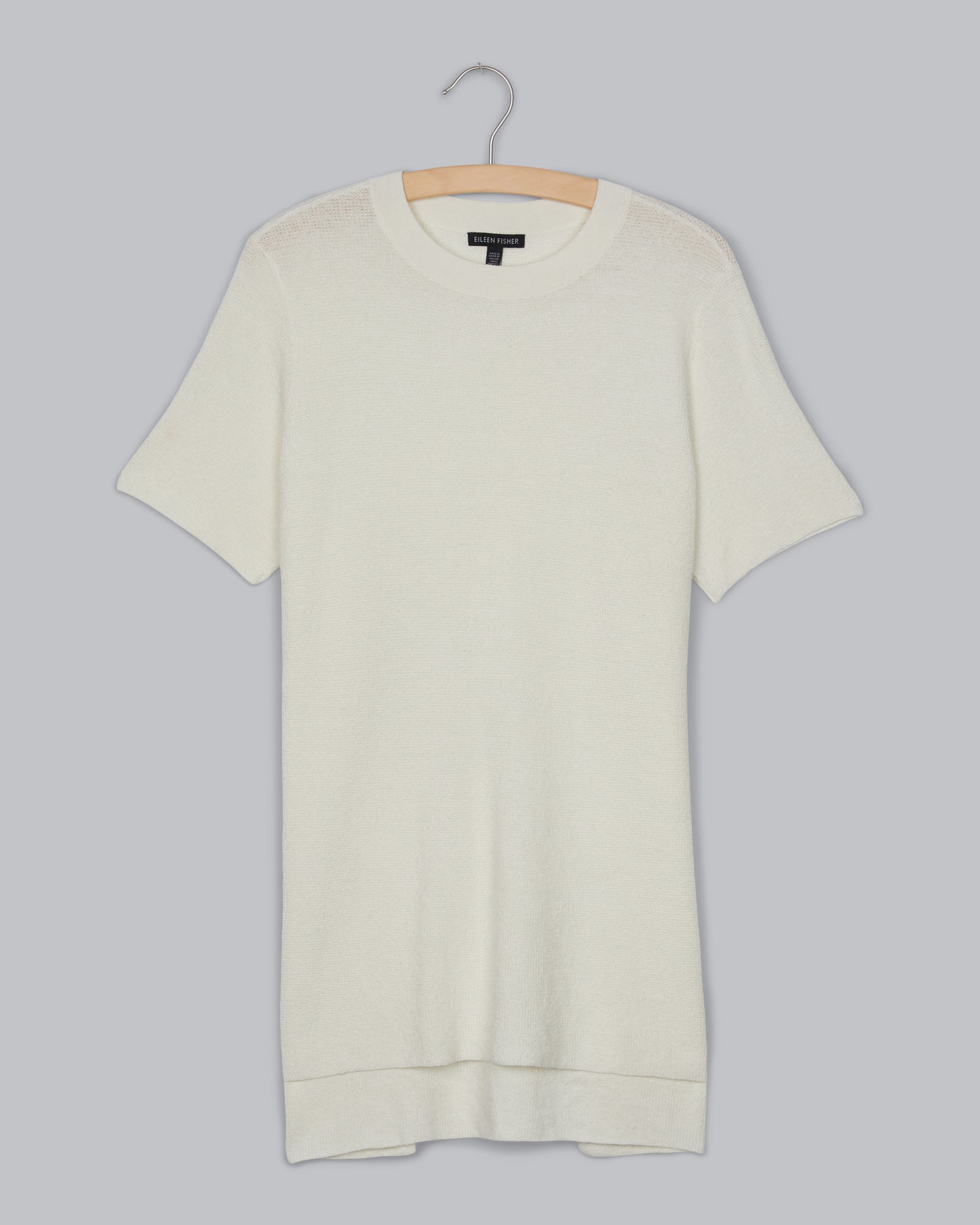 Organic Linen Crepe Stretch Pullover