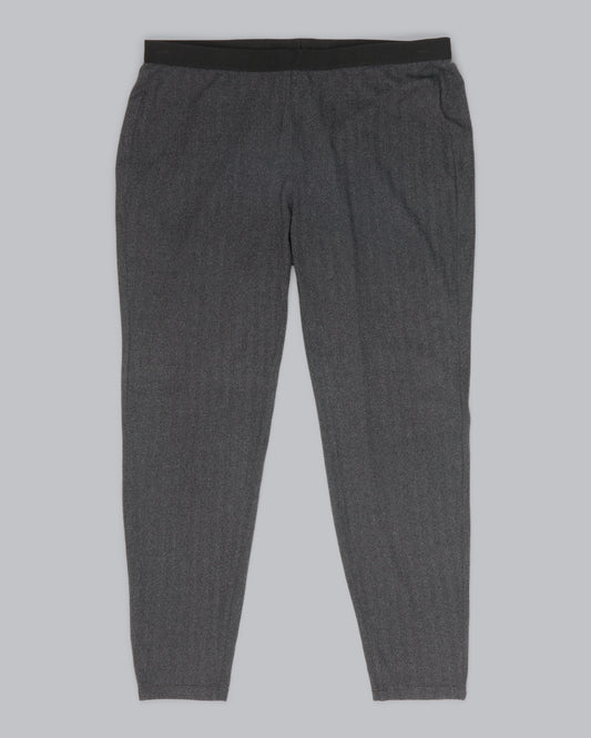 Herringbone Polyester Stretch Pant