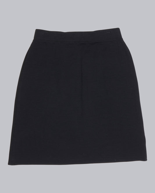 Viscose Wool Knit Skirt