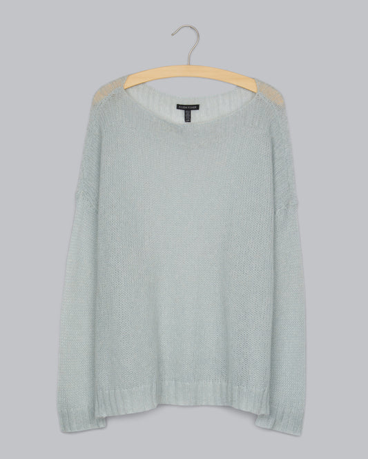 Airy Washed Mohair Pullover