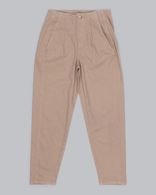 Garment Dyed Organic Cotton Stretch Denim Pant