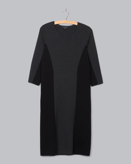 Washable Wool Crepe Dress