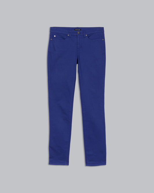 Garment Dyed Organic Cotton Stretch Denim Pant