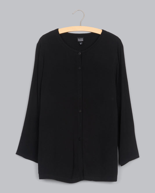 Crinkle Rayon Shirt