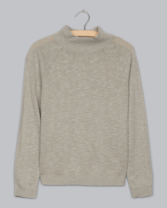 Organic Cotton Linen Slub Pullover