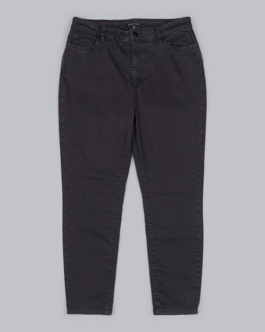 Garment Dyed Organic Cotton Stretch Denim Pant