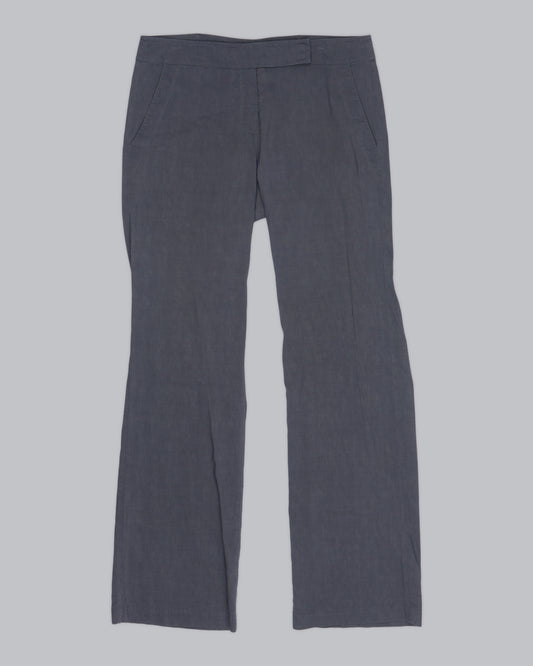 Linen Viscose Stretch Pant