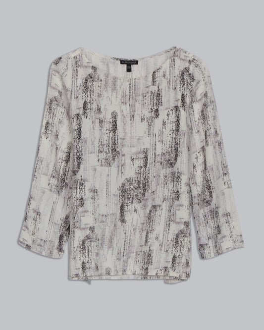 Birch Bark Pritned Tencel Viscose Shirt