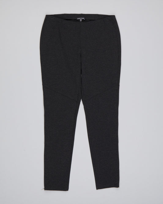 Melanged Viscose Stretch Ponte Pant