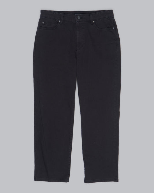 Garment Dyed Organic Cotton Stretch Denim Pant