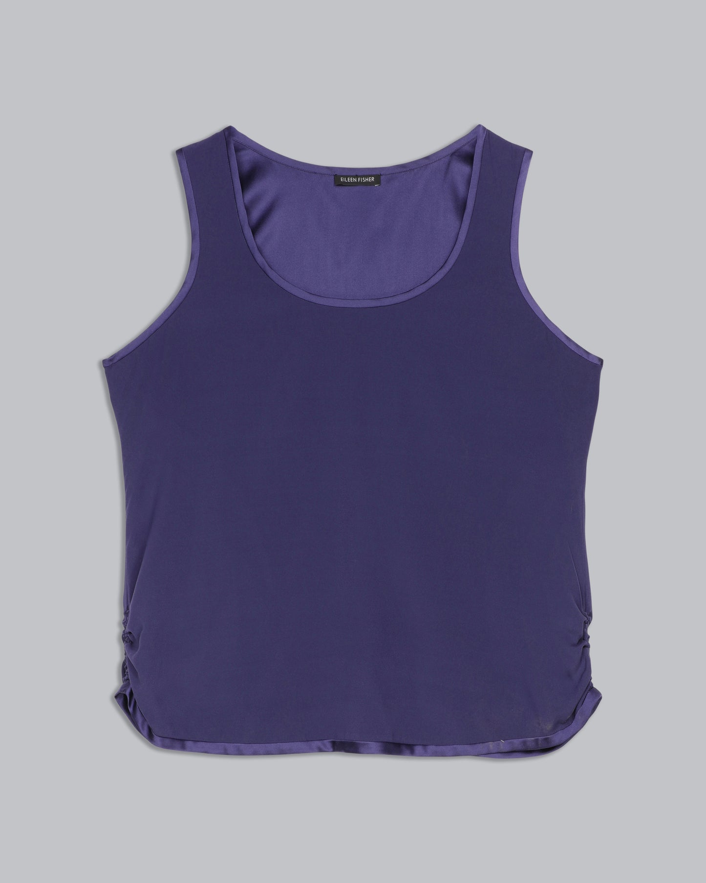 Stretch Silk Charmeuse Tank